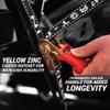Boat Tie Down Straps to Trailer (Pack of 2) - 2,400lbs Break - 1" x 4 Heavy Duty Ratchet Boat Straps - UV Treated - Made in New Zealand view 3