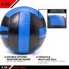 JFIT Wall Ball, 6 LB, Blue/Black view 4