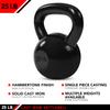 JFIT Kettlebell Weights Cast Iron, 25 LB view 3