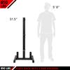 JFIT Weight Rack and 2 Bar Holder for 2 Olympic Plates, Stores Up to 850 LB view 3