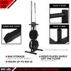 JFIT Weight Rack and 2 Bar Holder for 2 Olympic Plates, Stores Up to 850 LB view 4