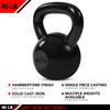 JFIT Kettlebell Weights Cast Iron, 40 LB view 3