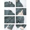 QPZK Loose Tai Chi Uniform Men Kung Fu Clothing,Martial Arts Suit,Including Shirts,Pants,Jackets black-7XL view 3