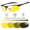 LJIMI Photochromic Sports Polarized Sunglasses for Men and Women Cycling Fishing Day and Night Driving Glasses UV Protection Eyewear Anti Glare/Radiation Eyeglasses Reduce Eye Fatigue Safety Googles view 2