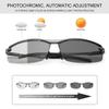 LJIMI Photochromic Sports Sunglasses with Polarized Lens for Men and Women Outdoor Driving Cycling Fishing 100% UV400 Protection Eyewear Anti Glare Eyeglasses Reduce Eye Fatigue Safety Glasses Shades view 2