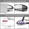 LJIMI Photochromic Sports Sunglasses with Polarized Lens for Men and Women Outdoor Driving Cycling Fishing 100% UV400 Protection Eyewear Anti Glare Eyeglasses Reduce Eye Fatigue Safety Glasses Shades view 3