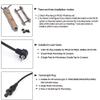 LThyzszb Tactical Remote Dual Pressure Switch for M300/M600 Weaponlight PEQ 15 Tape Switch Accessories for Mlok/Keymod/20mm Picatinny Rail Mount. (Tan) view 2