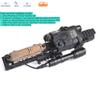 LThyzszb Tactical Remote Dual Pressure Switch for M300/M600 Weaponlight PEQ 15 Tape Switch Accessories for Mlok/Keymod/20mm Picatinny Rail Mount. (Tan) view 4