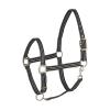 HORZE Adepto Adjustable Horse Halter | Soft, Durable Polyester - Dark Navy - Pony view 1