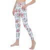 Freebily Kids Girls Tie Dye Print Leggings Athletic Skin Tight Sportswear Yoga Pants Workout White 8 view 4