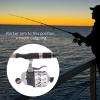 Fishing Reel, Archery Spincast Fishing Reel with Left and Right Hand Interchange DieCast Alloy Metal Gear High Strength Nylon Body view 3