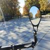 Hafny E13 Approved E-Bike Mirror, Large Surface Bar End Bike Mirror, HD Automotive Grade Glass Bicycle Mirror, Safe Blast-Resistance Cycling Mirror, view 4