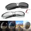 LJIMI Photochromic Sports Sunglasses with Polarized Lens for Men and Women Outdoor Driving Cycling Fishing 100% UV400 Protection Eyewear Anti Glare Eyeglasses Reduce Eye Fatigue Safety Glasses Shades view 3
