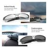 LJIMI Photochromic Sports Sunglasses with Polarized Lens for Men and Women Outdoor Driving Cycling Fishing 100% UV400 Protection Eyewear Anti Glare Eyeglasses Reduce Eye Fatigue Safety Glasses Shades view 4
