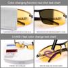 LJIMI Photochromic Sports Polarized Sunglasses for Men and Women Cycling Fishing Day and Night Driving Glasses UV Protection Eyewear Anti Glare/Radiation Eyeglasses Reduce Eye Fatigue Safety Googles view 3