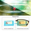 LJIMI Photochromic Sports Polarized Sunglasses for Men and Women Cycling Fishing Day and Night Driving Glasses UV Protection Eyewear Anti Glare/Radiation Eyeglasses Reduce Eye Fatigue Safety Googles view 4