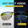 LJIMI Photochromic Sports Sunglasses with Polarized Lens for Men and Women Outdoor Driving Cycling Fishing 100% UV400 Protection Eyewear Anti Glare Eyeglasses Reduce Eye Fatigue Safety Glasses Shades view 4