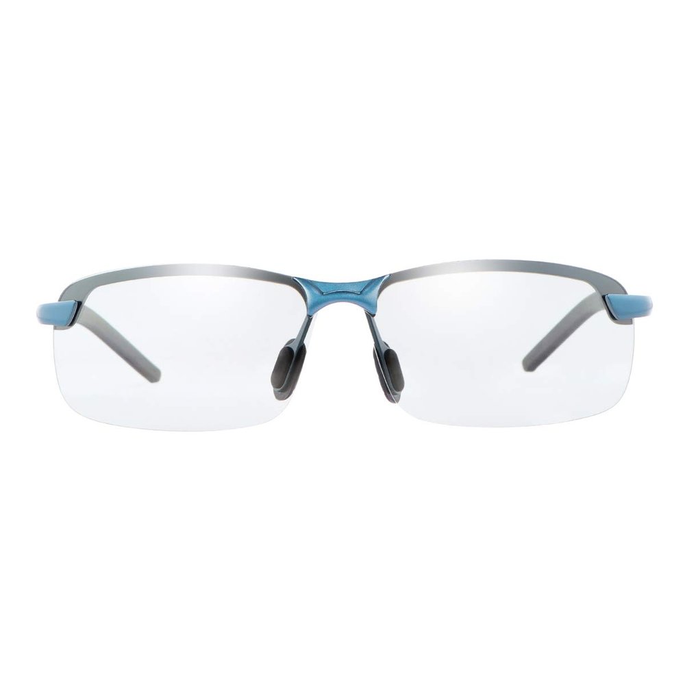 LJIMI Photochromic Sports Sunglasses with Polarized Lens for Men and Women Outdoor Driving Cycling Fishing 100% UV400 Protection Eyewear Anti Glare Eyeglasses Reduce Eye Fatigue Safety Glasses Shades
