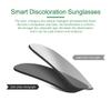 LJIMI Photochromic Sports Sunglasses with Polarized Lens for Men and Women Outdoor Driving Cycling Fishing 100% UV400 Protection Eyewear Anti Glare Eyeglasses Reduce Eye Fatigue Safety Glasses Shades view 4