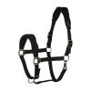 HORZE Graz Fleece Padded Halter - Black - Horse view 1