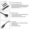 LThyzszb Remote Dual Pressure Switch Augmented Pressure Double Switch Assembly for M300/M600 M951 M952 Series Scoutlight + PEQ 15 Laser Dual Tape Switches, for Mlok/Keymod/20mm Rail Mount (Black) view 2