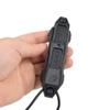 LThyzszb Remote Dual Pressure Switch Augmented Pressure Double Switch Assembly for M300/M600 M951 M952 Series Scoutlight + PEQ 15 Laser Dual Tape Switches, for Mlok/Keymod/20mm Rail Mount (Black) view 3