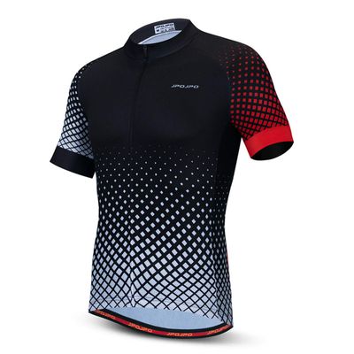 Hotlion Cycling Jersey Men Bike Shirts Short Sleeve Bicycle Jacket with Pocket for Biking Riding