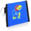 Aminco NCAA Kansas Jayhawks Nylon Wallet Keychain view 1