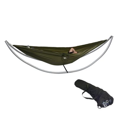 Drifter Hammock Frame Fits Most 10' Packing Hammocks, 350 lbs Capacity with Portable Carrying Bag with Shoulder Strap Perfect for Camping Beach Summer Patio