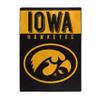 Northwest NCAA Iowa Hawkeyes Unisex-Adult Serenity Silk Touch Throw Blanket, 60" x 80", Basic view 1