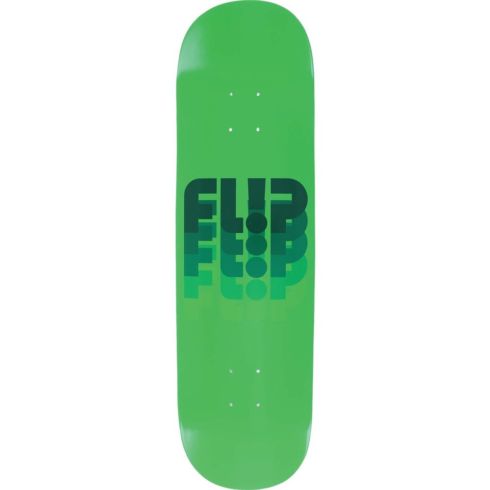 Flip Odyssey Fade Fullnose Skateboard Deck - 8.38 Green - Assembled AS Complete Skateboard