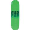 Flip Odyssey Fade Fullnose Skateboard Deck - 8.38 Green - Assembled AS Complete Skateboard view 1