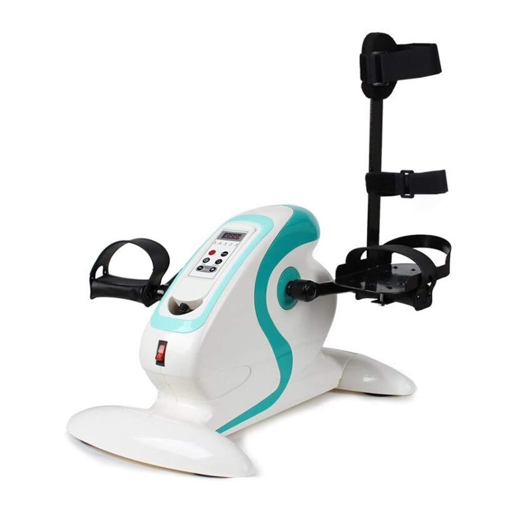 ZXFF Electric Exercise Bike Pedal Exercise Machine Bicycle Portable Arm Home Pedal Exercise Machine Gym Fitness Training with LCD Display (Color : B)