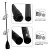 Karltion SUP Paddle - 3 Pieces Adjustable Aluminium SUP Paddle Alloy Shaft Paddle Board Paddles with Glass Fiber Blade for Surfing, Floating,Water Sport-Black view 3