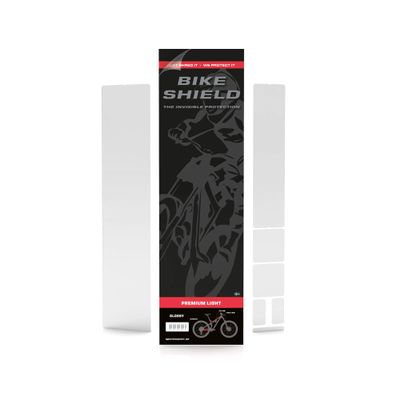Bike shield Premium Light Bike Frame Protection kit, Gloss