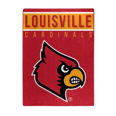 Northwest NCAA Louisville Cardinals Unisex-Adult Serenity Silk Touch Throw Blanket, 60" x 80", Basic