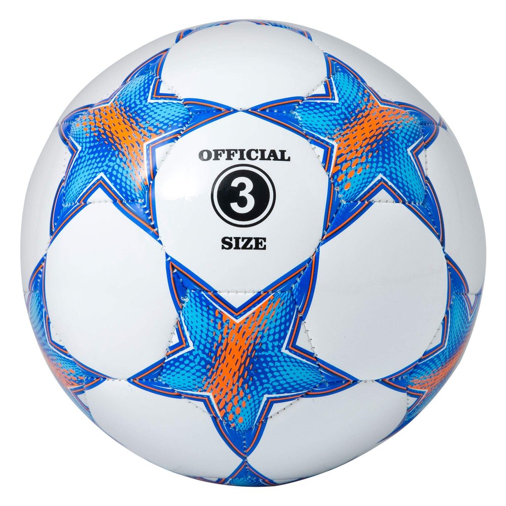 Runleaps Soccer Ball Size 3 for Kids, Ball Toys with Star Pattern Official Size Soccer Balls for Training, Playing, Boys, Girls, Toddlers Age 3-8