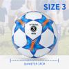 Runleaps Soccer Ball Size 3 for Kids, Ball Toys with Star Pattern Official Size Soccer Balls for Training, Playing, Boys, Girls, Toddlers Age 3-8 view 4