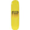 Flip Odyssey Fade Fullnose Skateboard Deck - 8.0 Yellow - Assembled AS Complete Skateboard view 1