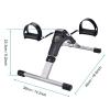 ZXFF Exercise Bike Pedal Exercise Machine Bicycle Portable Arm Home Pedal Exercise Machine Gym Fitness Training with LCD Monitor view 2