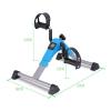 ZXFF Portable Upper and Lower Limb Exerciser, Pedal Exerciser, Rehabilitation Machine with LCD Display and Adjustable Resistance (Color : Blue) view 2
