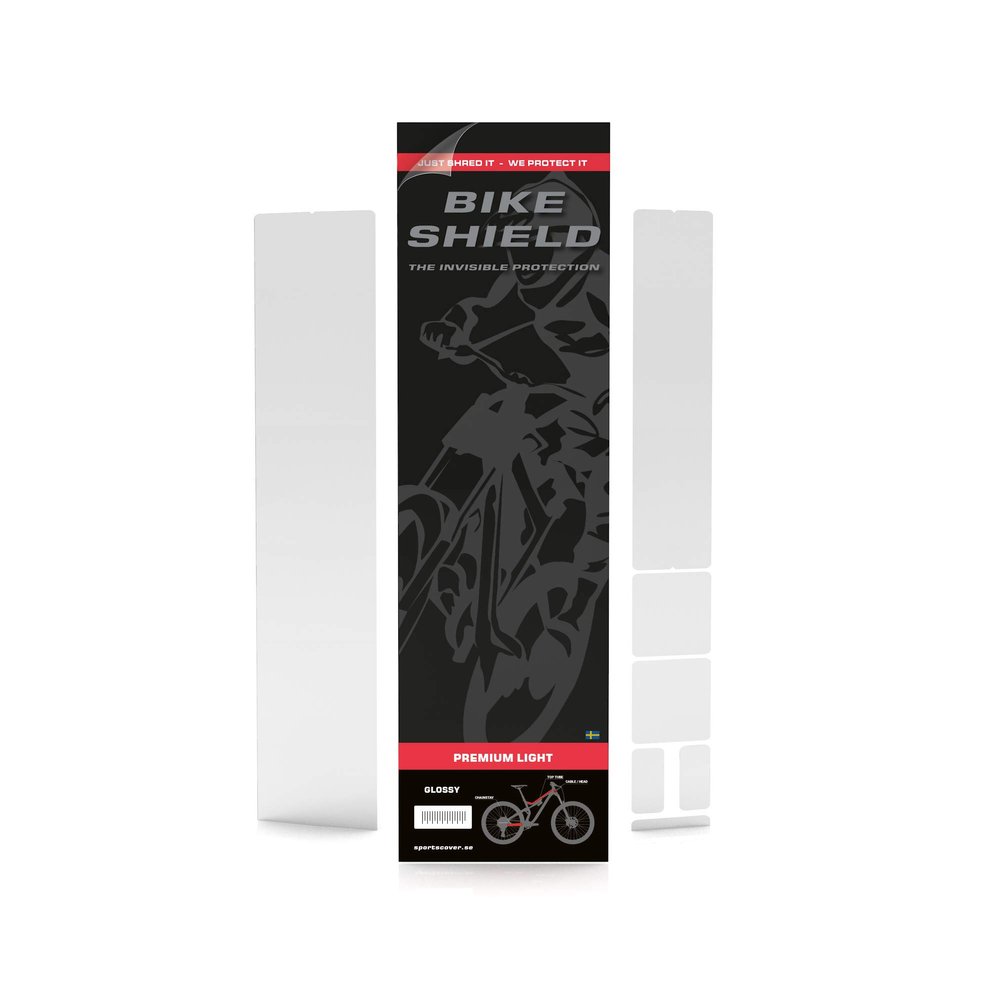 Bike Shield Premium Light Bike Frame Protection kit, Matt Finish