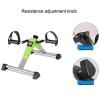 ZXFF Portable Upper and Lower Limb Exerciser, Pedal Exerciser, Rehabilitation Machine with LCD Display and Adjustable Resistance (Color : Green) view 3
