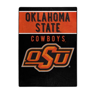 Northwest NCAA Oklahoma State Cowboys Unisex-Adult Serenity Silk Touch Throw Blanket, 60" x 80", Basic