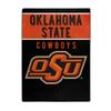Northwest NCAA Oklahoma State Cowboys Unisex-Adult Serenity Silk Touch Throw Blanket, 60" x 80", Basic view 1