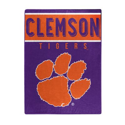 Northwest NCAA Clemson Tigers Unisex-Adult Serenity Silk Touch Throw Blanket, 60" x 80", Basic