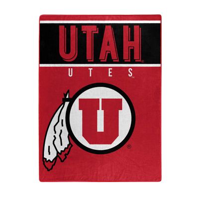 Northwest NCAA Utah Utes Unisex-Adult Serenity Silk Touch Throw Blanket, 60" x 80", Basic
