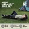 MARCHWAY Ultralight Folding Tent Camping Cot Bed, Portable Compact for Outdoor Travel, Base Camp, Hiking, Mountaineering, Lightweight Backpacking (Army Green) view 2