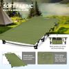 MARCHWAY Ultralight Folding Tent Camping Cot Bed, Portable Compact for Outdoor Travel, Base Camp, Hiking, Mountaineering, Lightweight Backpacking (Army Green) view 3