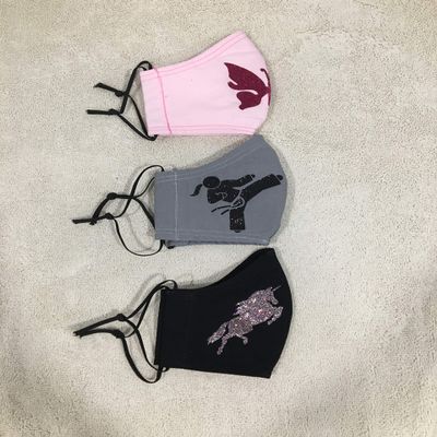 NineFit Basics Mask Iron Ons